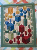 Patchwork Wandbehang Hocker selbst genäht 77 x 63 cm Nordrhein-Westfalen - Arnsberg Vorschau