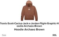 Travis Scott Hoodie Cactus Jack Archaeo Brown XXL Schleswig-Holstein - Schwentinental Vorschau