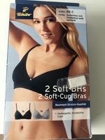 Tchibo 2 Soft-BHs Größe 85 C Neu dunkelblau und gestreift Rheinland-Pfalz - Gau-Algesheim Vorschau