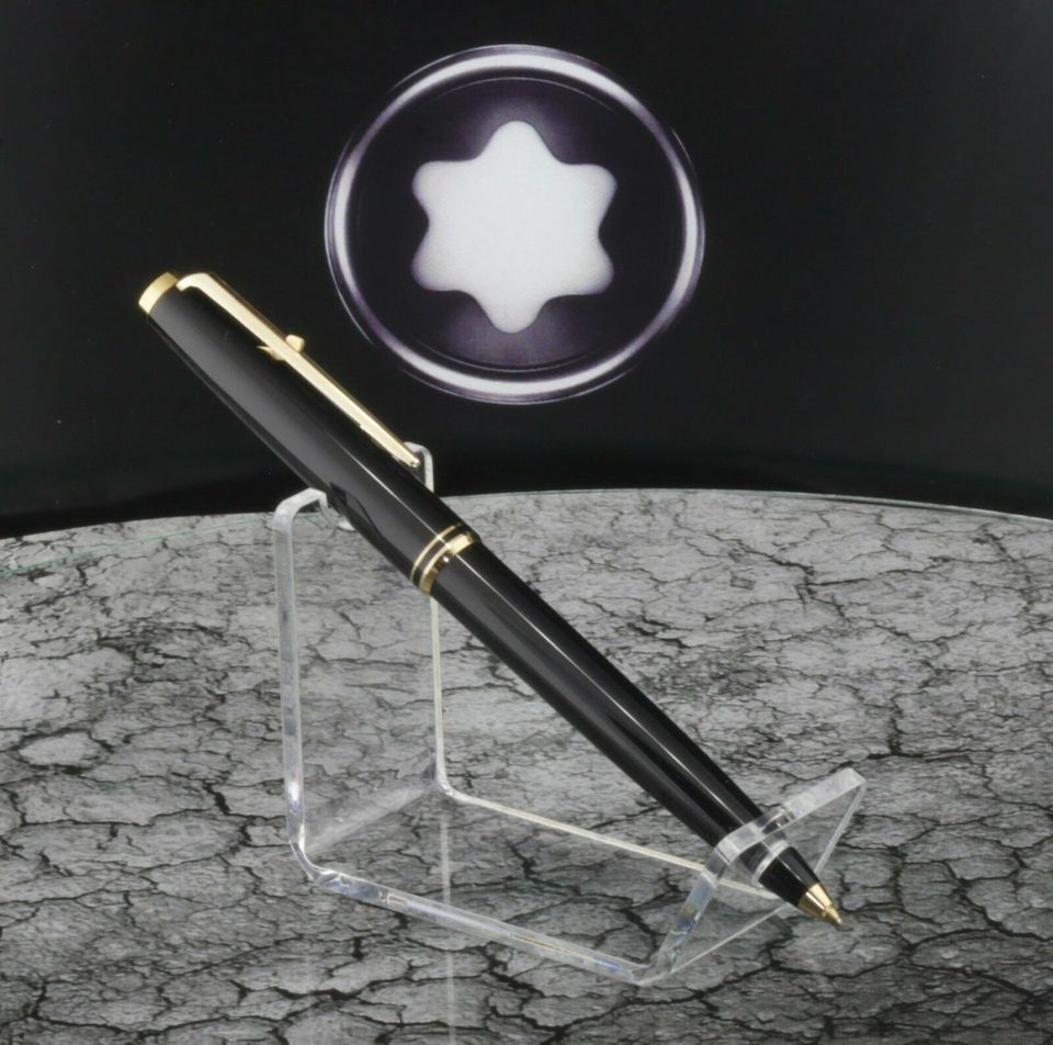 1960 Montblanc Mod 28 Kugelschreiber Mine poliert Zertifikat neuw. Geschenkset Stift Pen Wunschgravur Weihnachten Sammler Top Versand Händler DHL Echt in Igel