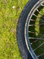 Mofa felgen mit neue Reifen 4 Stück zu verkaufen für Pferde kuts Nordrhein-Westfalen - Ascheberg Vorschau