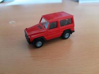 Wiking Mercedes G-Klasse 1:87 Modellauto rot Niedersachsen - Barsinghausen Vorschau