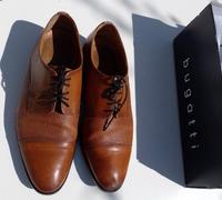 Bugatti Halbschuhe Farbe cognac Größe 42 – elegant & bequem Bayern - Gemünden a. Main Vorschau