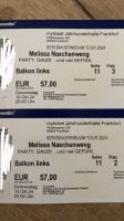 2x Tickets Melissa Naschenweng in Frankfurt Hessen - Beselich Vorschau