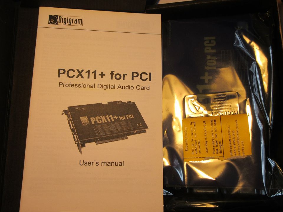 Digigram PCX11+ for PCI professionelle Soundkarte AES + balanced in Berlin