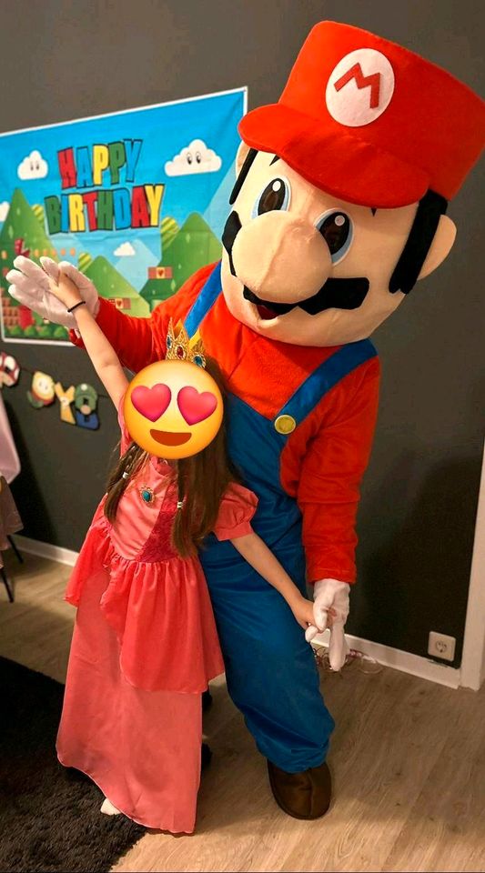 Super Mario und Spiderman Maskottchen Party- Event- Kindergeburts in Bruchsal
