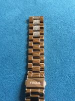 Fossil Smartwatch Ersatzarmband Roségold mit Steinchen Bayern - Pliening Vorschau