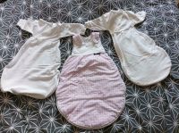 Alvi Baby Schlafsack 56 62 weiß rosa mit 2 Innenschlafsäcken Hessen - Oberzent Vorschau