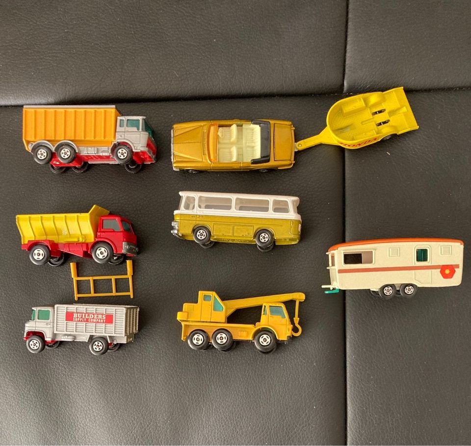 Konvolut 6 Matchbox Wagen, über 50 Jahre alt in Wilgartswiesen