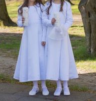 Erstkommunion Kleid, Zwillinge, Mädchen, Gr. 140 Osnabrück - Hasbergen Vorschau