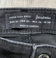 Stradivarius Jeans schwarz Größe 36 Bayern - Trogen Vorschau