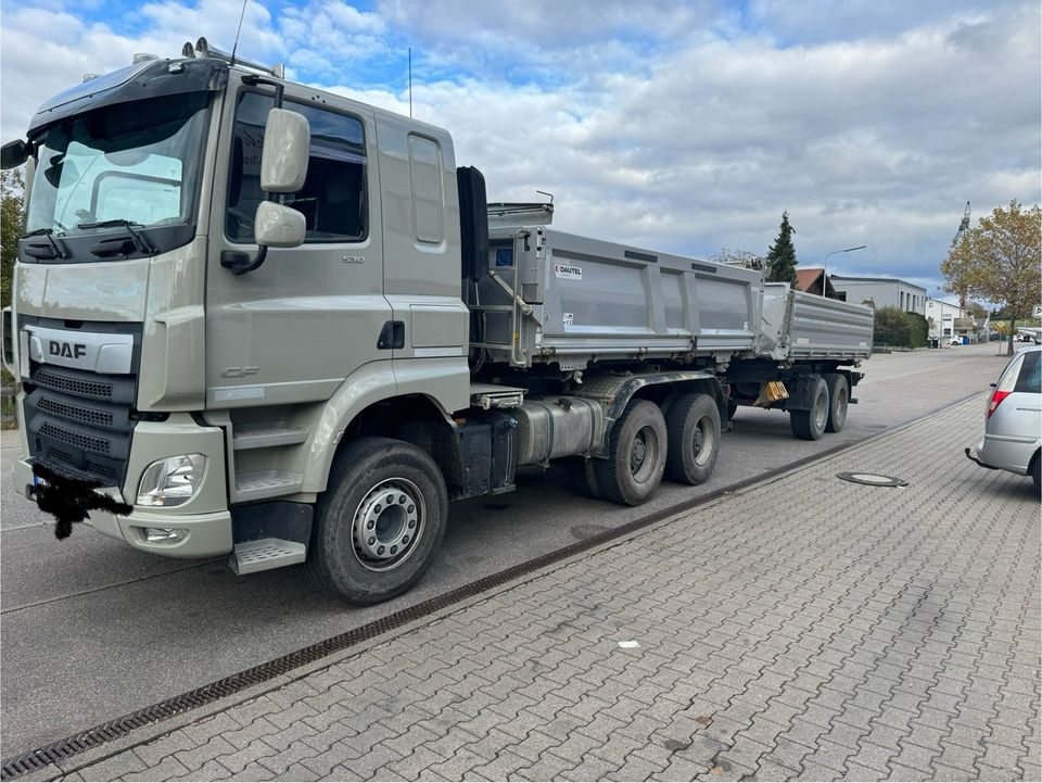 DAF. CF 530 6x4 Dreiseiten Kipper in Niefern-Öschelbronn