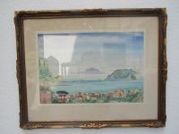Gemälde- Blick von Algeciras auf den Felsen von Gibraltar Düsseldorf - Oberkassel Vorschau