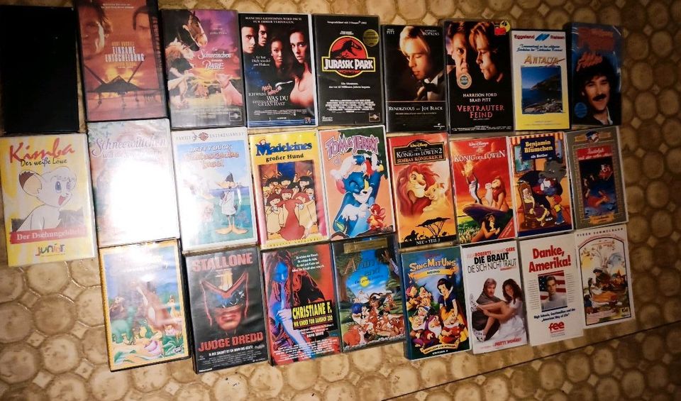 Verkaufe Verschiedene Videokassetten in Gemünden (Wohra)