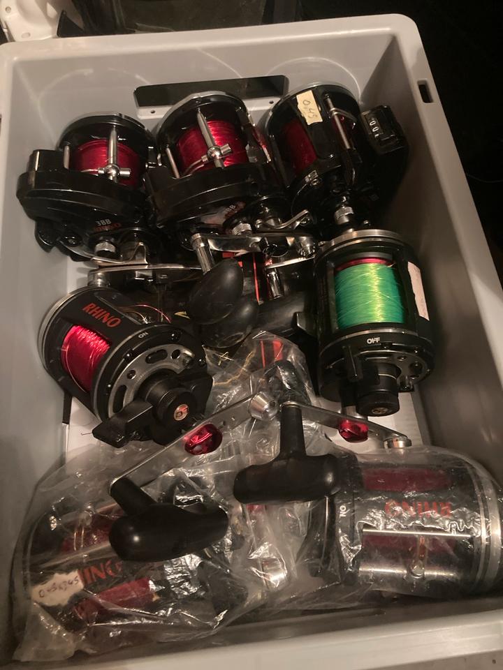Multirolle Rhino Xtra 430LD Trolling Lachs Dorsch Meerforelle in Halstenbek