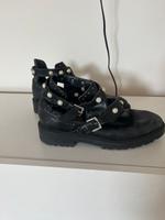Zara, Boots Stiefeletten schwarz 39 Perlen Nordfriesland - Hattstedt Vorschau
