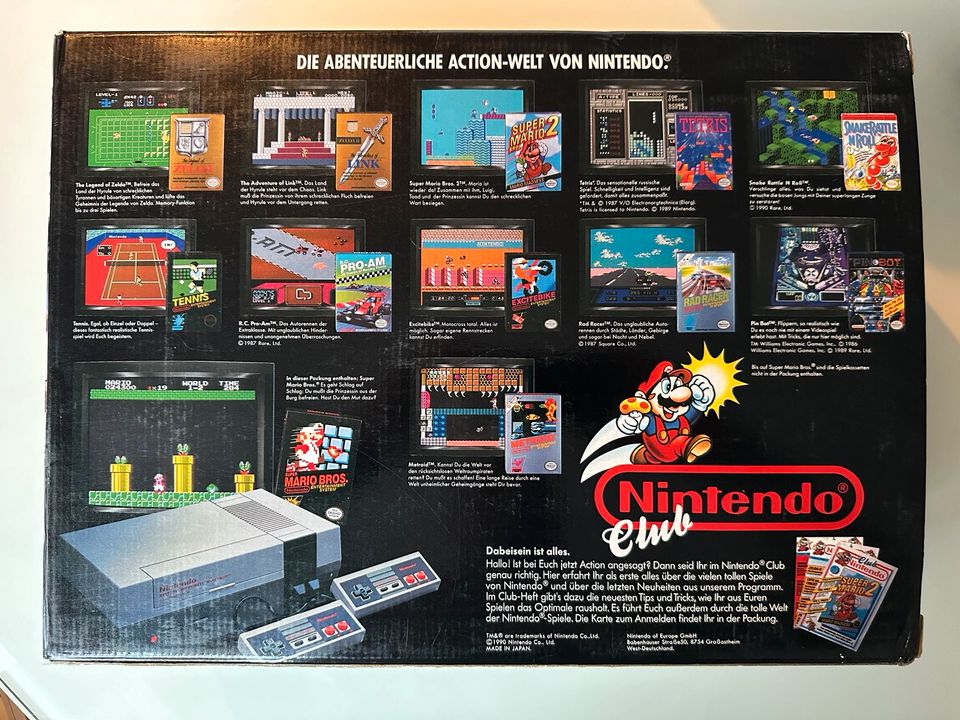 Nintendo Entertainment System (NES) OVP, Top-Zustand, Super Mario in Breitenfelde