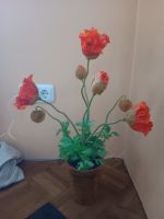 Kunst Mohnblumen in einer Glasvase Kreis Pinneberg - Quickborn Vorschau