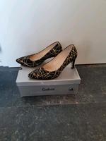 Gabor Pumps schwarzgold neuwertig Größe 6 1/2 40 Bremen - Blumenthal Vorschau