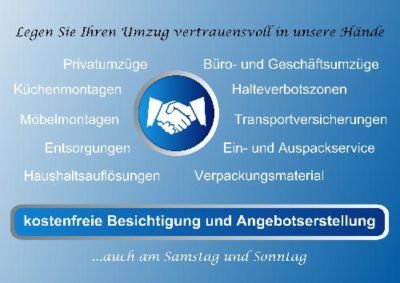 Umzug, Haushaltszusammenführung oder -auflösung und mehr in Leipzig