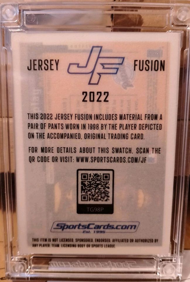 TONY GWYNN 2022-23 JERSEY FUSION SAN DIEGO PADRES in Stralsund