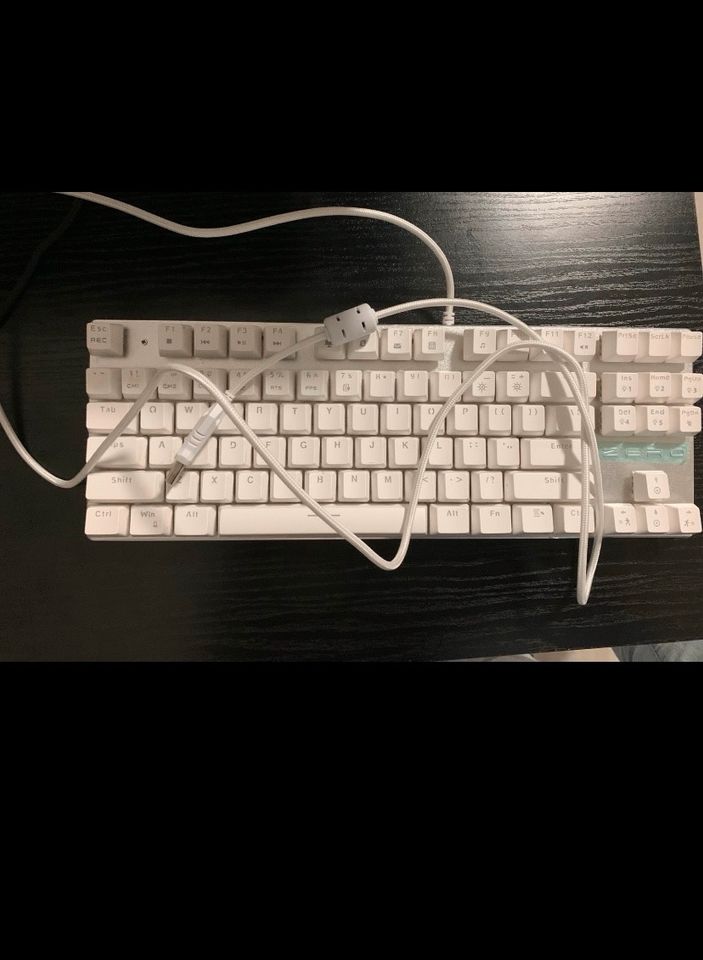 Gaming Tastatur LED 1farbig von Zero in Nebra (Unstrut)