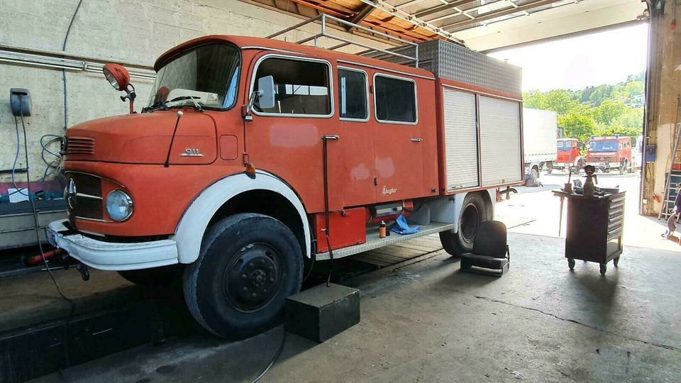 Feuerwehr Umbau Wohnmobil Expedition Weltreise in Pfullingen