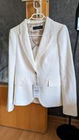 Zara Blazer,weiss mit braunen Ellbogenpadges,neu mit Etikett,Gr.S Sachsen - Freital Vorschau