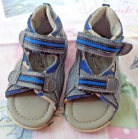 Be Mega Sandalen für Jungen blau/grau Gr. 24 Brandenburg - Eisenhüttenstadt Vorschau