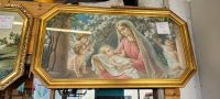 034222MSK Christliches Bild Maria mit Jesuskind und Kind Bayern - Augsburg Vorschau