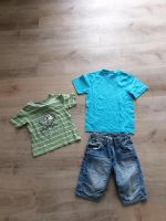 H&M kurze Hose Gr 104 Sharky 98 T-Shirt blau 110 Junge Schleswig-Holstein - Altenholz Vorschau