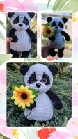 Panda Amigurumi gehäkelt Geschenk Nordrhein-Westfalen - Mönchengladbach Vorschau