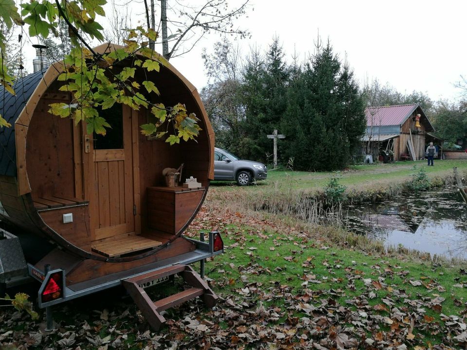 Mobile Sauna, mobile Fasssauna mieten. Top Angebote in Pfarrkirchen