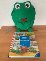 Affenzahn Kinder Rucksack Frosch für Kindergartenkinder + Buch Saarland - Beckingen Vorschau