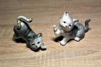 Katzen-Miniaturen Steingut 2 Stück ca. 10 x 6 cm Baden-Württemberg - Erbach Vorschau