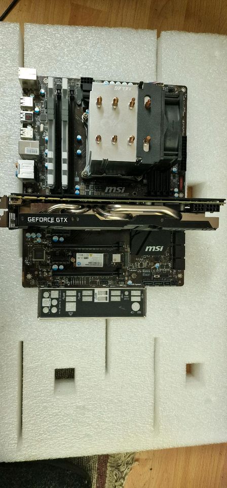 Mainboard Bundle MSI X99 A Raider in Gelsenkirchen