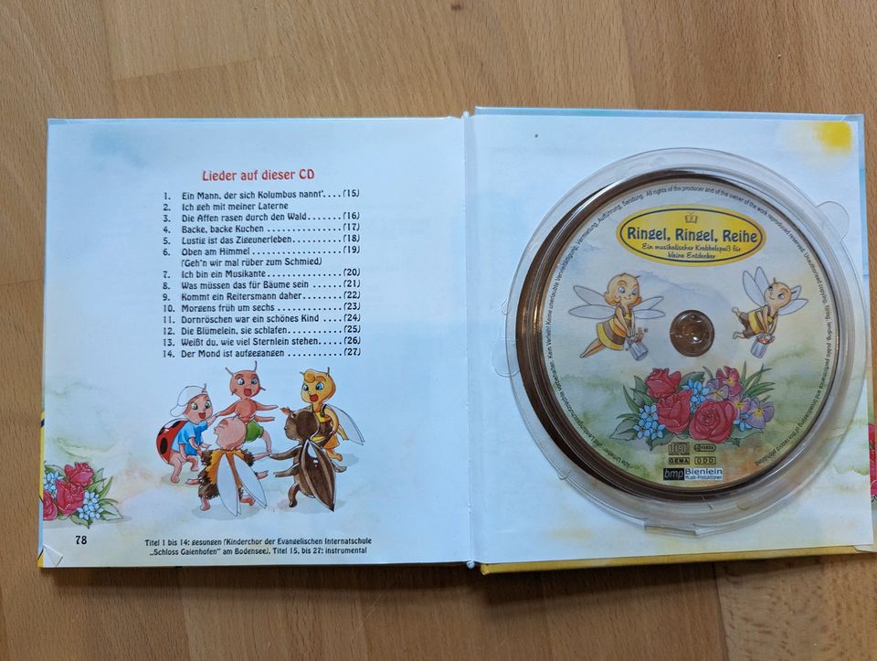 Kinderbuch "Ringel, Ringel, Reihe" Kinderlieder mit CD in Wittenberg