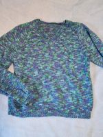 Selbstgestrickter Pullover Gr 122 blau Berlin - Hellersdorf Vorschau