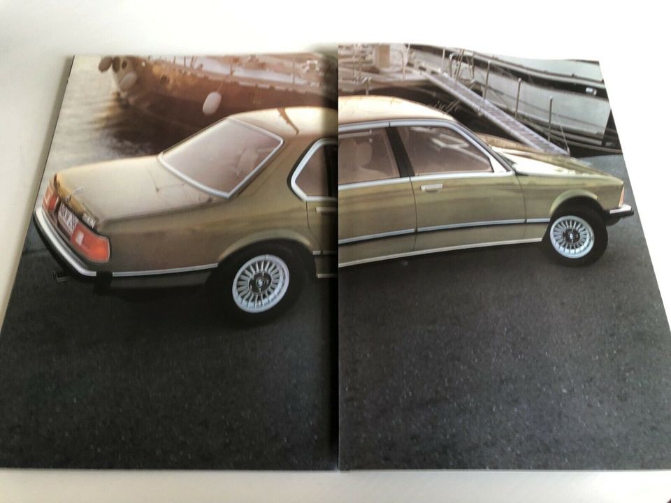 BMW e23 728 730 733i Prospekt Brochure 1977 - neuwertig