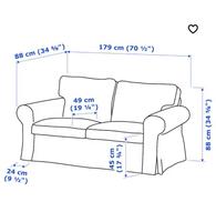 IKEA 2er Sofa EKTORP grau Bezüge abnehmbar Königs Wusterhausen - Wildau Vorschau