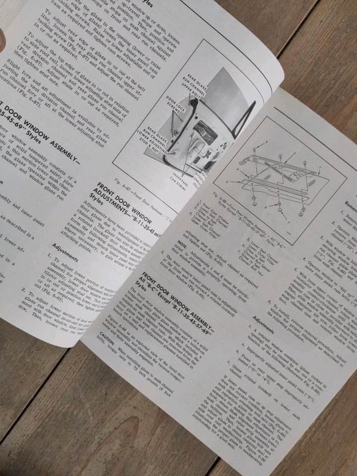 1967 Chevrolet Buick Cadillac Oldsmobile Body Service Manual in Weißenberg