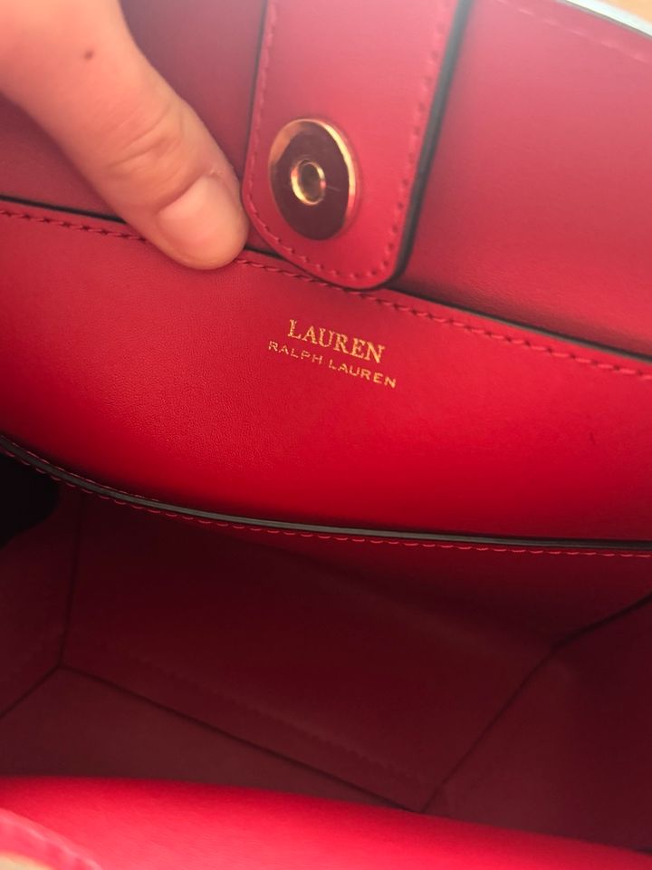 Tasche Ralph Lauren rot in Wadgassen