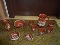 Verschiedene Handarbeitsartikel aus Keramik (Krug m. Bechern usw) Sachsen - Schöneck Vorschau