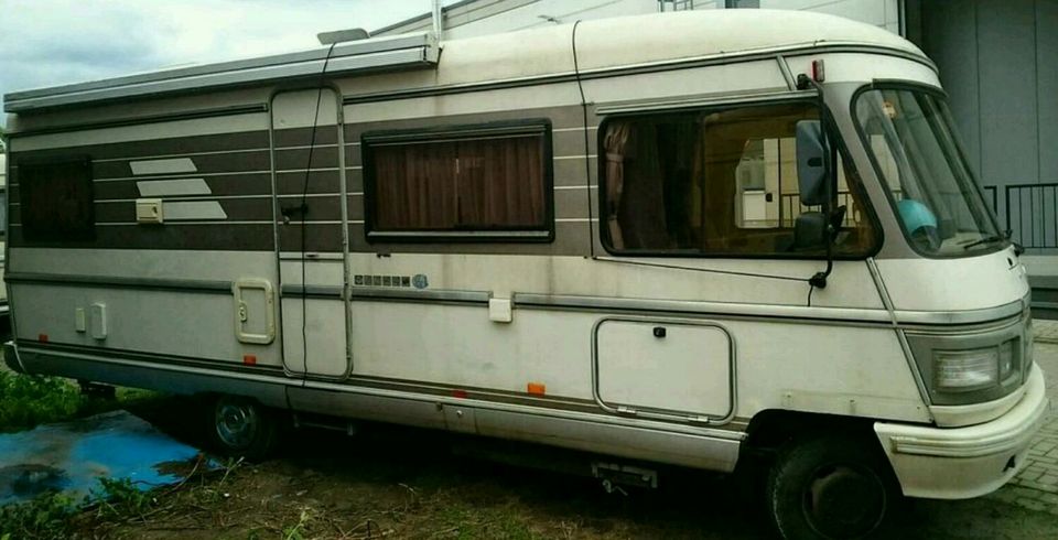 HYMER S700 Hymermobil Oldtimer Wohnmobil Klima Originalzustand!!! in Roxel