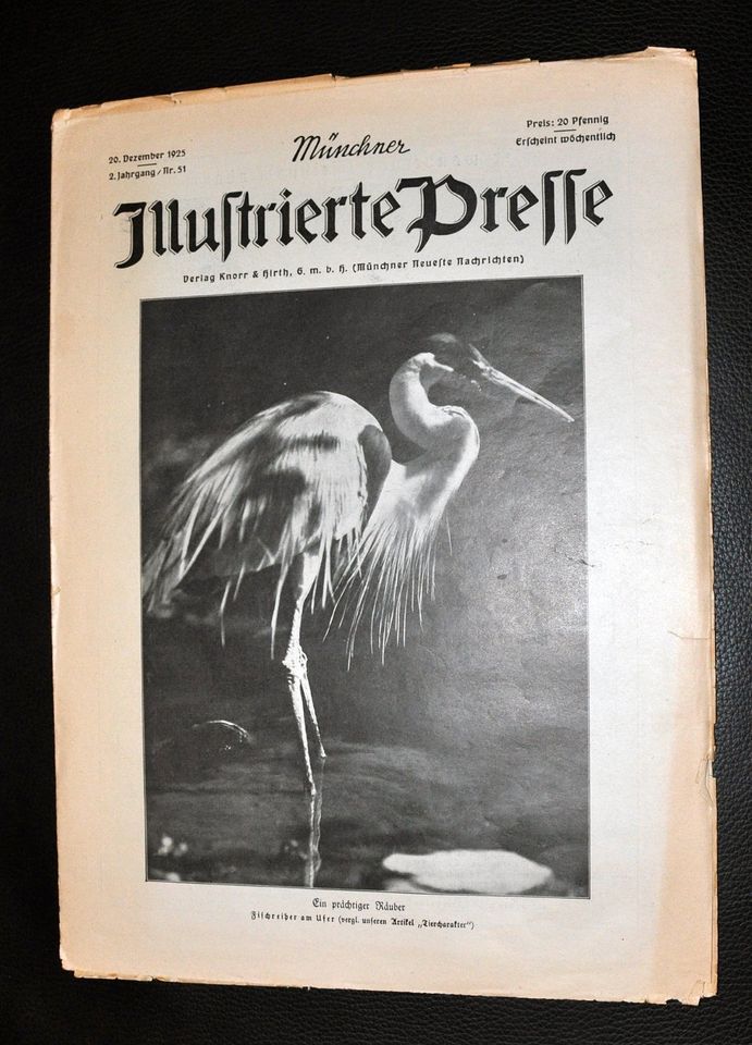 Münchner illustrierte Presse 20.Dezember 1925 in Germering