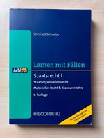 Staatsorganisationsrecht Lehrbuch "Lernen mit Fällen" Schwabe Brandenburg - Schönfließ b Oranienburg Vorschau