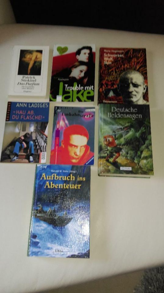 6 Jugendbücher;Dt. Heldensagen, Applegate,Kordon,Hagemann,Ladiges in Bundenbach