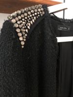 Zara Mantel Blazer Strass Glitzer Tweet chanel style S Friedrichshain-Kreuzberg - Kreuzberg Vorschau