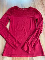 Spitzen Shirt Gr. XS rot H&M Langarm Sachsen - Burkhardtsdorf Vorschau