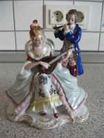 Alte Porzellanfigur barockes Paar Sitzendorf Hessen - Linden Vorschau